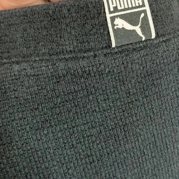 EUC womens PUMA black joggers size medium - Picture 7 of 9